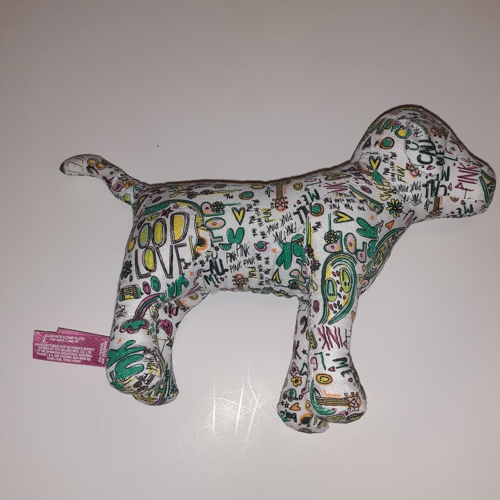 Victoria's Secret VS Dog Graffiti Tattoo Flowers - Picture 2 of 3